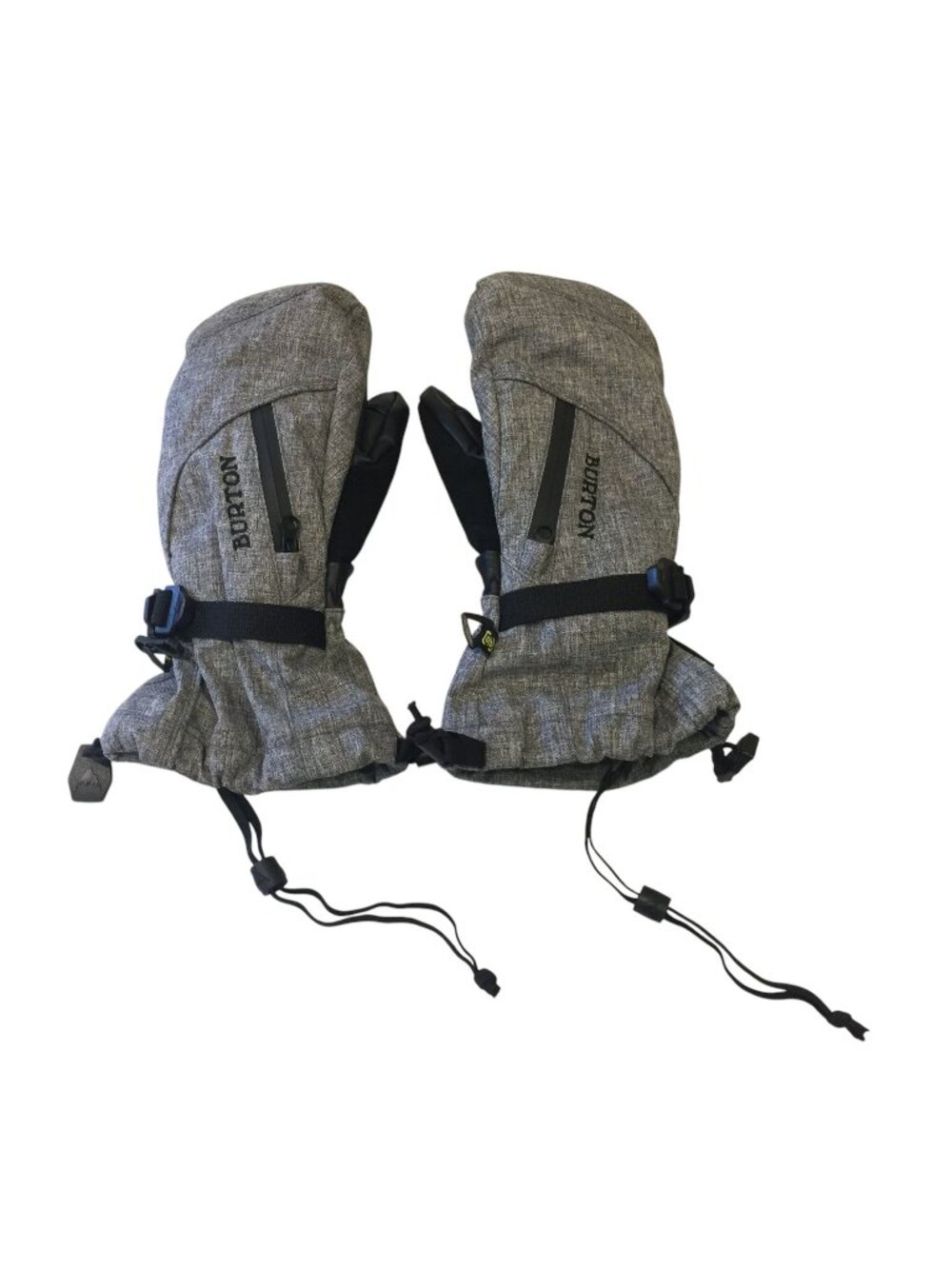 Burton Dry Ride Ladies XS BAKER 2 and 1 Gray Black Mitts